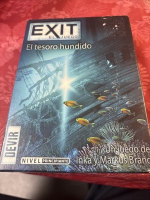 EXIT The Game The Sunken Treasure Thames Kosmos 694050 NEW SEALED  Escape Room 
