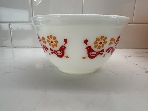 Vintage Pyrex Friendship Set of 4 Mixing Nesting Bowls 401 402 403 404 - Picture 7 of 17