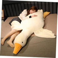 Srutirbo Giant Goose Stuffed Animal, 51.1 Inch Soft Goose Plush Pillow, 51.1in