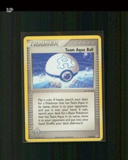 Team Aqua Ball - LP - 75/95 - EN - MA - EX Team Magma vs Team Aqua