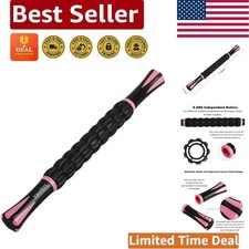 Lightweight 9-Roller Deep Tissue Massage Stick for Effective Muscle Recovery