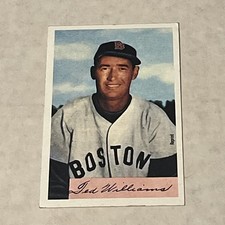 1989 Bowman Sweepstakes Ted Williams 1954 #NNO Card Hall of Famer Boston Red Sox