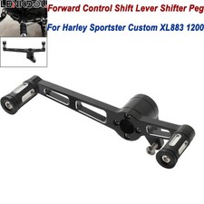 Palanca de cambios con control delantero del talón y puntera para Harley Sportster Custom XL883