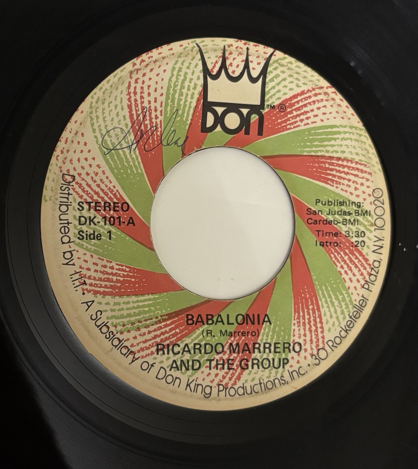 photo of Ricardo Marrero And The Group Babalonia - Don King - Latin Funk