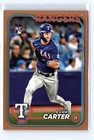 2024 Topps Series 1 Evan Carter Gold RC #280 1486/2024 Texas Rangers