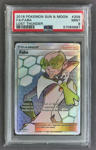 Faba graded PSA 9 for sale on eBay