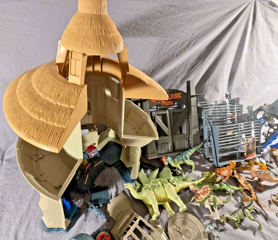 Винтажный 1993 Парк Юрского периода Электронный Командный Состав Kenner + БОЛЬШЕ + + ЛОТ - Изображение 3 из 4