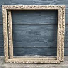 Wood Frames Square Gilded Brushed Ornate Victorian Baroque Style 13  x 13  