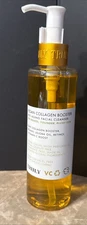 Truly VEGAN COLLAGEN BOOSTER  Anti Aging Facial Cleanser Pump 8 FL Oz SUPER HTF