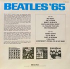 Beatles '65 LP Germany Odeon Blue Label VG+ Beatles Album