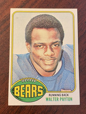 1976 Topps Walter Payton Rookie RC #148 Chicago Bears Football Card near mint. rookie card picture