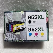 952XL Black 952XL Color Ink Cartridges Combo Pack of 4. Exp-11/25