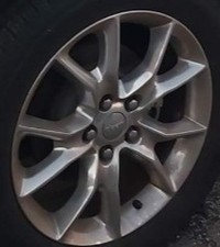 2014 Grand Cherokee Oe Wheel 20x8 10 Spoke Polished Jeep