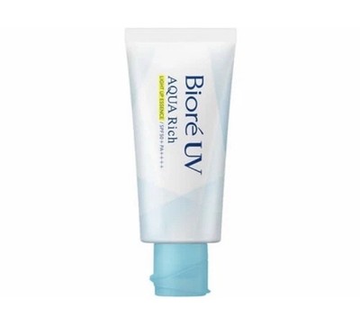 [US Seller] Kao Biore UV Aqua Rich Light Up Essence Sunscreen SPF50+PA++++ 70g