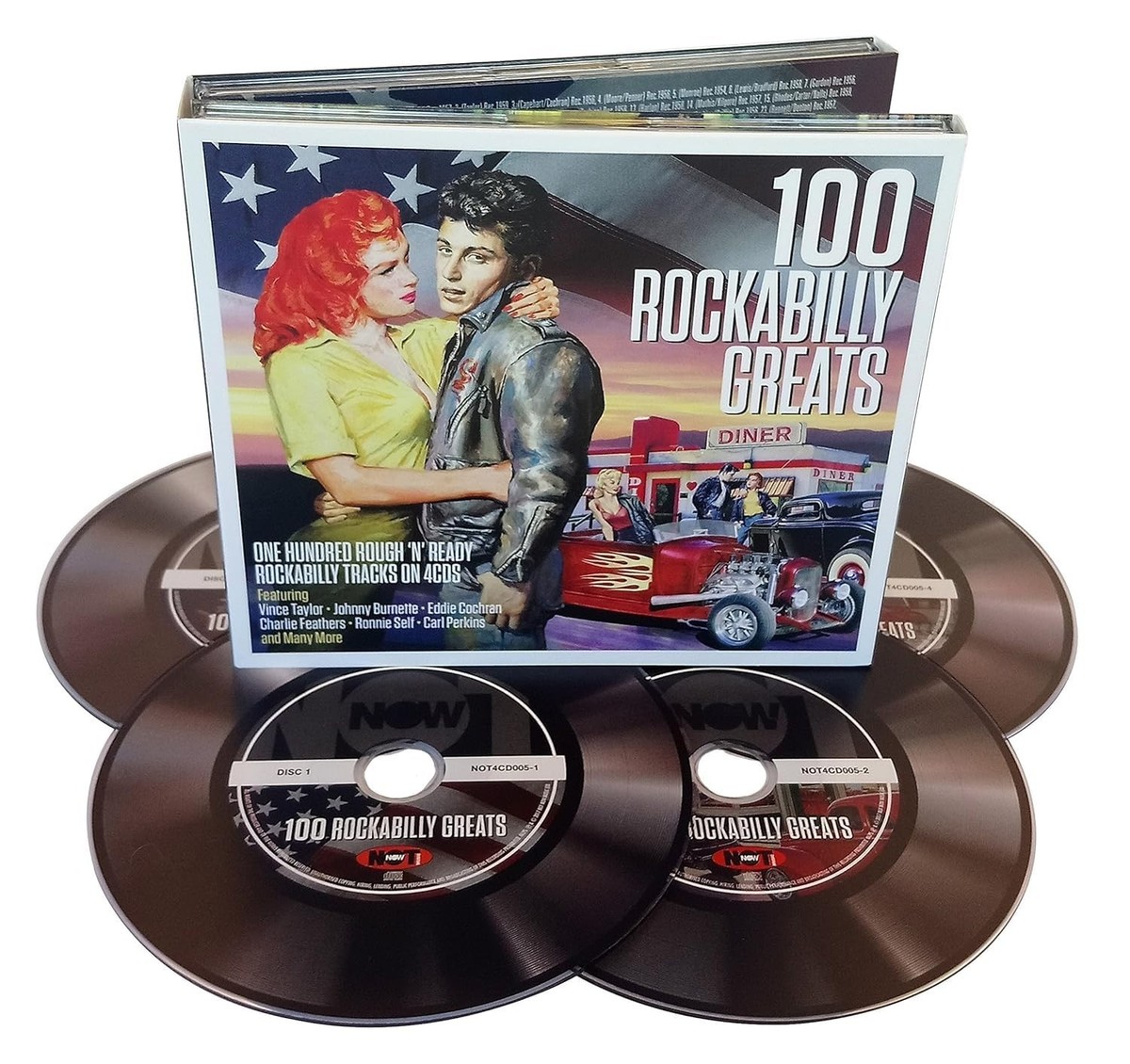 100 Rockabilly Greats by Various (CD, 2017) for sale online | eBay