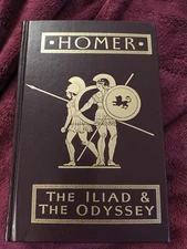 Homer: The Iliad & The Odyssey. Barnes & Noble Books 1999 Gilded Edges
