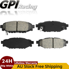 Rear Ceramic Brake Pads For 2009-2013 Subaru Forester SUV Petrol 2.0L 2.5L 4cyl