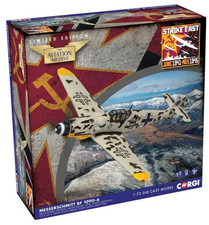 Corgi Mickey Mouse Messerschmitt Bf 109g-6 172 Die-cast Airplane Aa27110 Corgi Mickey Mouse Messerschmitt Bf 109g-6 172 Die-cast Airplane Aa27110
