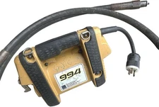 Wyco 994 G300 Concrete Vibrator Motor 3HP Electric w/ 14-Foot Shaft Tube