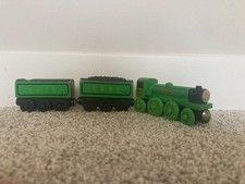 Learning Curve Wooden railway Thomas and Friends Flying scotsman very rare 
