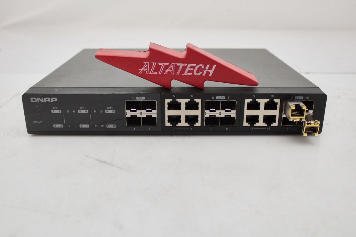 お買い物ロッソさま専用】QNAP QSW-1208-8C 10Gbe 【公式通販】