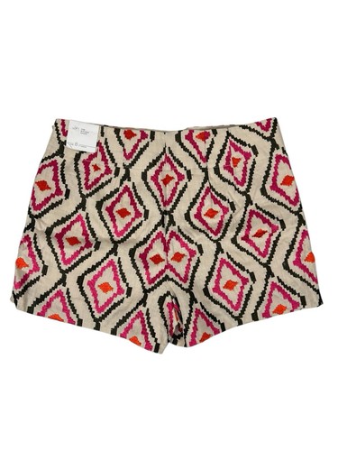 NWT Ann Taylor LOFT Women's Shorts SZ 8 embroidered 100% Linen The Rivera Short - Picture 7 of 24