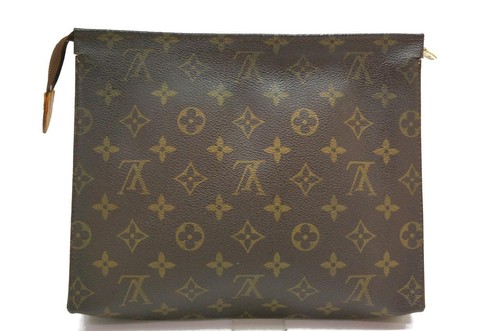 Louis Vuitton Monogram Canvas Poche Toilette Toiletry Pouch 26 SL0064 0522a - Picture 2 of 24