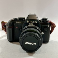 Nikon F 301 Film SLR Camera Lens Ai S ZOOM NIKKOR 35 70mm f 3.3 4.5 Untested Jun