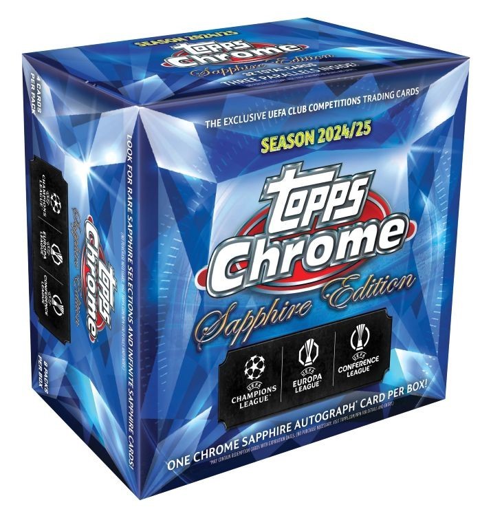 2025 Topps Chrome Sapphire UEFA Club Competitions, Pick Player