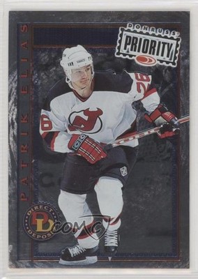 1997 Donruss Priority Direct Deposit Promo /3000 Patrik Elias #24 Rookie RC 3c7