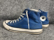 Converse Chuck Taylor All Star Shoes Mens Size 7 Blue High Top Canvas Sneakers