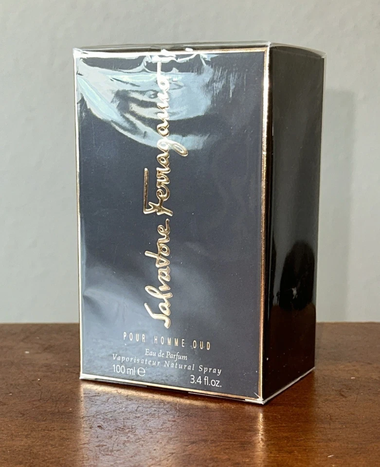 Pour Homme Oud By Salvatore Ferragamo Eau De Parfum Spray 3.4oz 100ml Nuevo SELLADO Foto 2 de 3