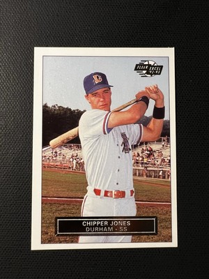 CHIPPER JONES - 1992 Fleer Excel RC #2 HOF
