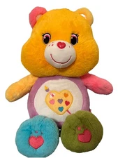 Extra Large Work Of Heart Care Bear. 21 Inches Tall. 15 Inches Wide