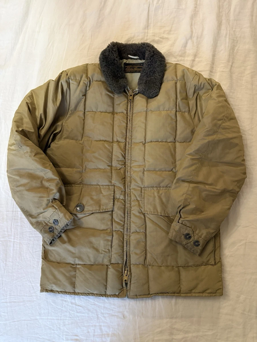 Doudoune Vintage Eddie Bauer Blizzard Proof Années 50/60 – Beige Taille L