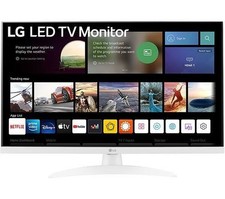 Image of LG 27TQ615S-WZ 27" Smart Full HD LED TV Monitor - White - REFURB-A