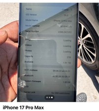 Apple iPhone 17 Pro Max