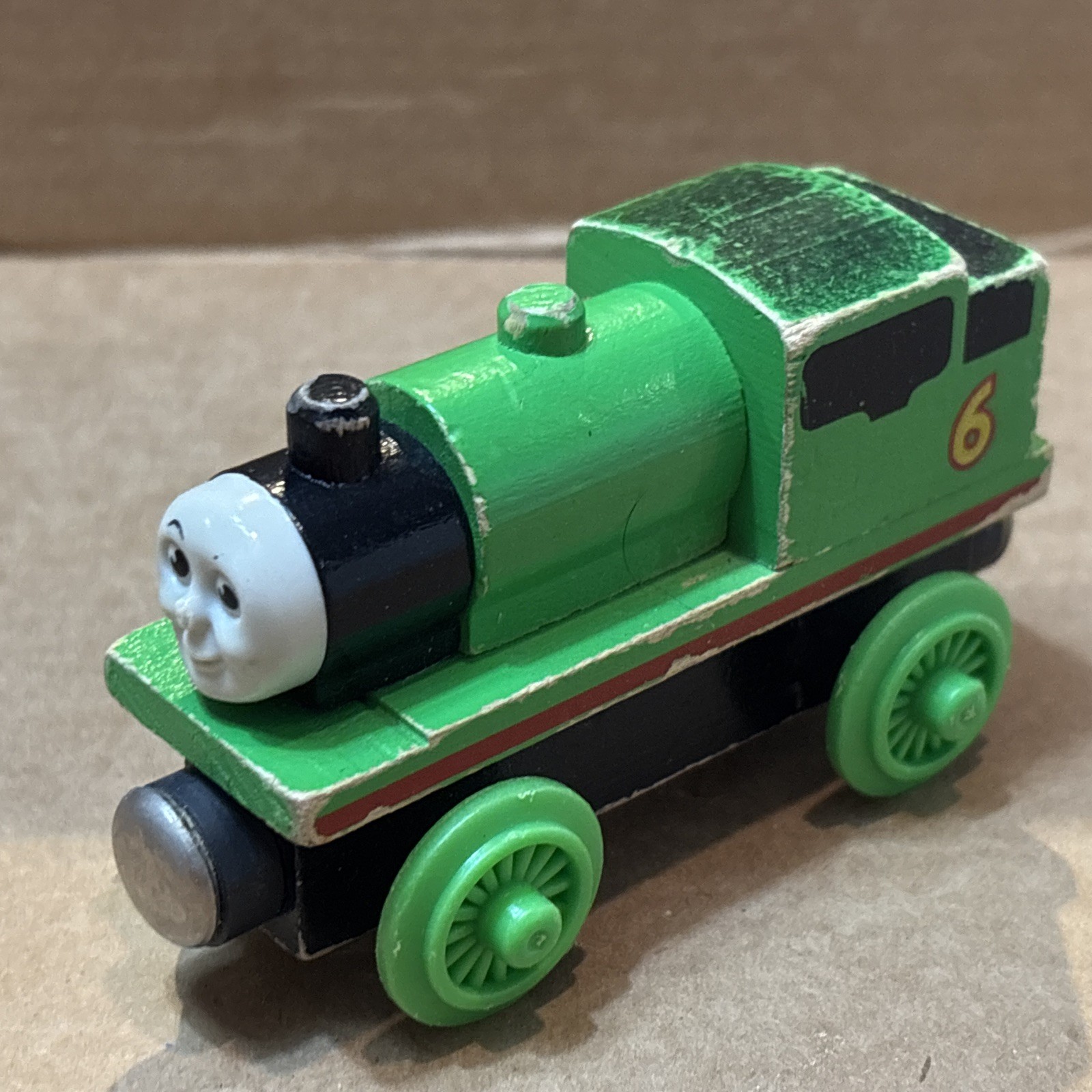 1992 PERCY v3 Thomas & Friends Wooden Railway Tank Flat Magnets with Staples