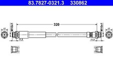 Flexible de frein Ford FUSION