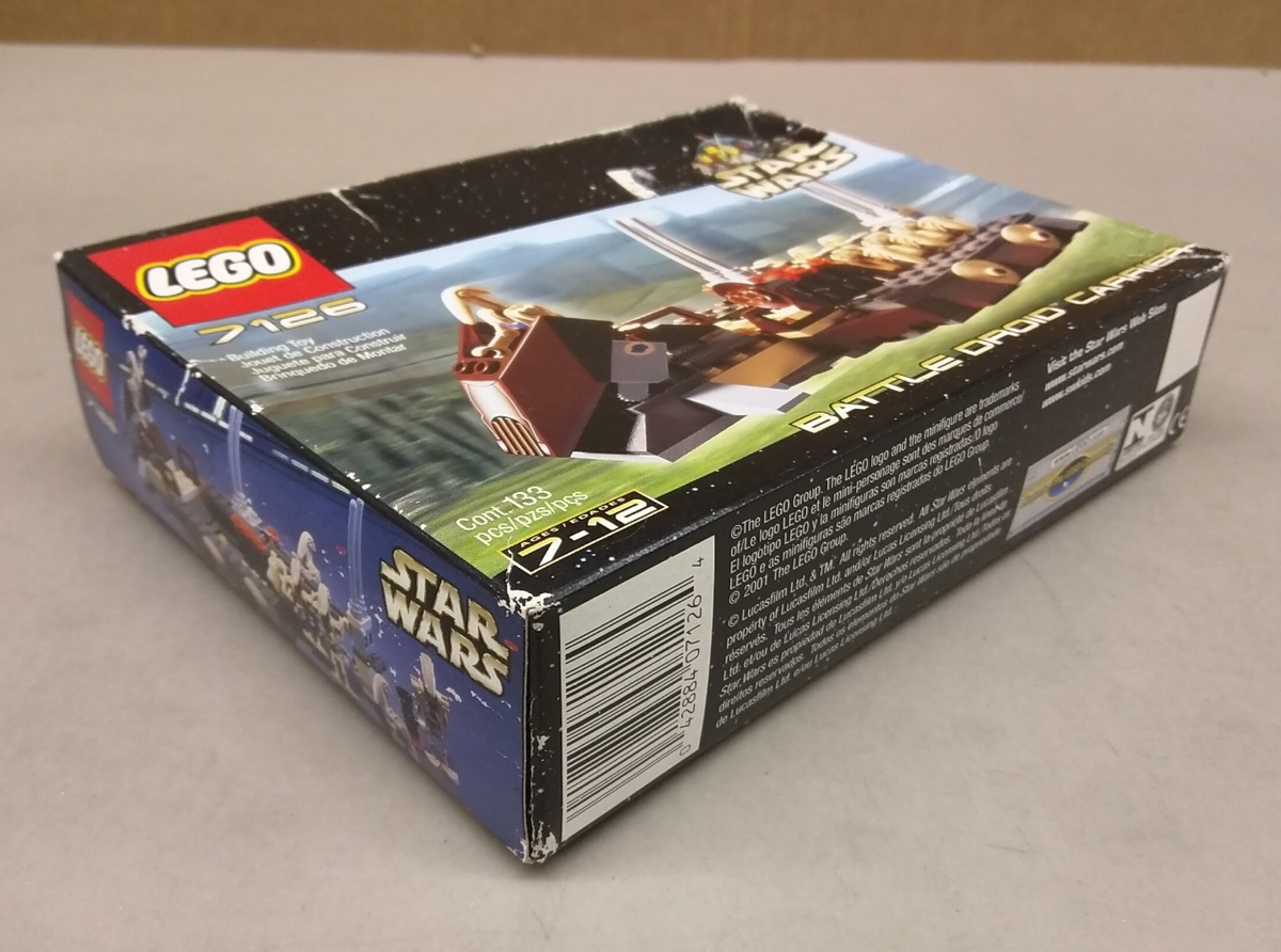 LEGO Star Wars 7126 Battle Droid Carrier NEW! Pilot + 6 Droids | eBay