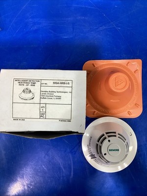 Landis & Staefa Siemens Intelligent Heat/Fixed Temp. Detector SIGA-HRS-LG