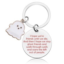 Best Friend Birthday Keychain for Women Bestie Birthday Gifts for Best Friends