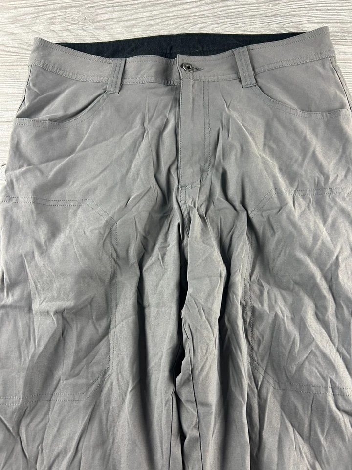 Men’s Eddie Bauer Fleece Lined Pants Charcoal Gray Size 32x30 - Image 3 of 4