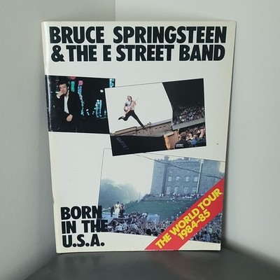 Bruce Springsteen & The E Street Band Born in the USA World Tour Book, 32 Pages