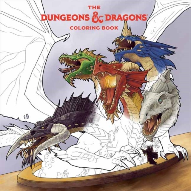 The Dungeons & Dragons Coloring Book by Official Dungeons & Dragons