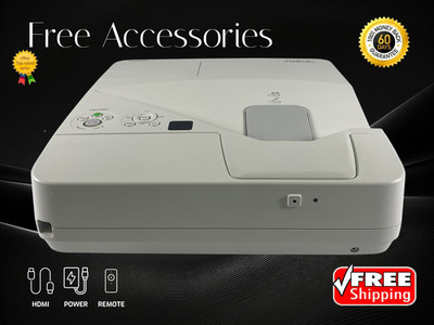 Eco Friendly 3LCD Projector for Restaurant Menu Board 3300 ANSI w/Accessories  