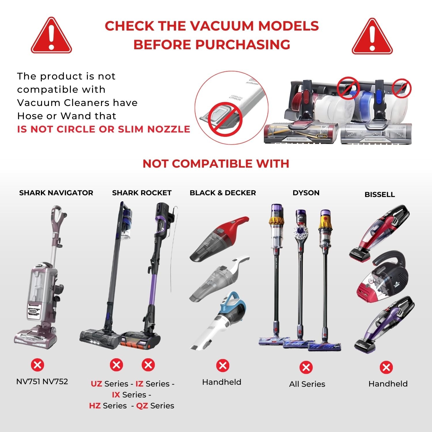 For Shark Vacuum Cleaner Accessories Replacement Kit | Household Cleaning Set...