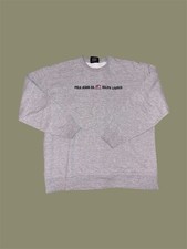 Polo Jeans Co Ralph Lauren Flag Sweatshirt M - L Gray Vintage