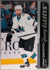 2021-22 Jonah Gadjovich Upper Deck Series 2 Young Guns #499 RC