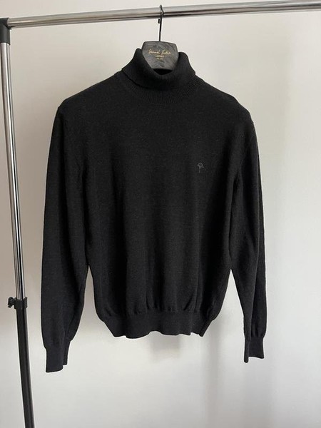 Men JOOP! Sweater Black Wool 36 / S / 44